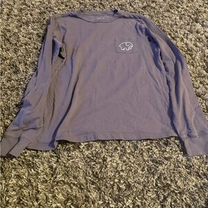 Ivory Ella Purple Long Sleeve Top